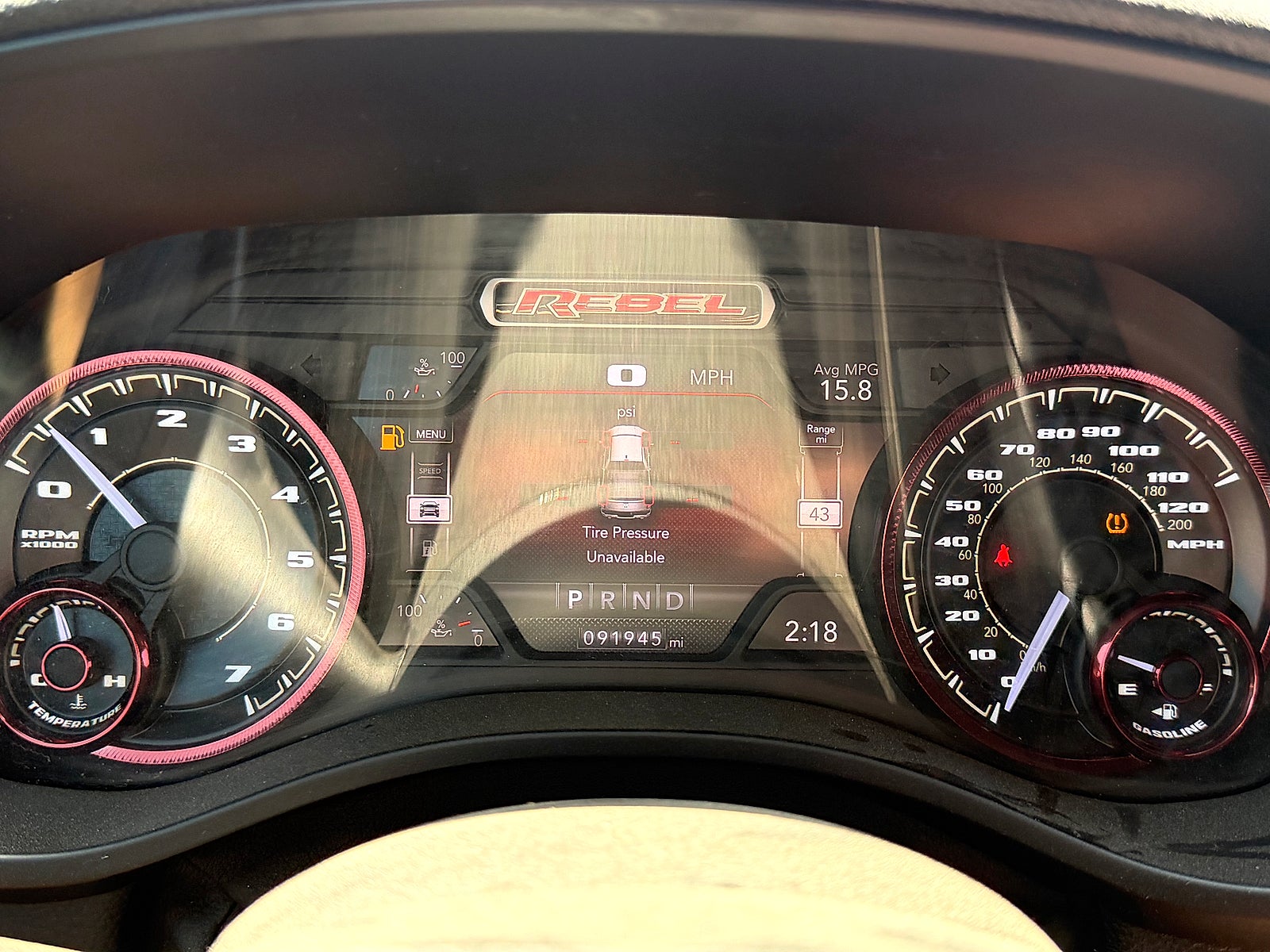 2019 RAM 1500 Rebel Crew Cab 4x2 5'7" Box