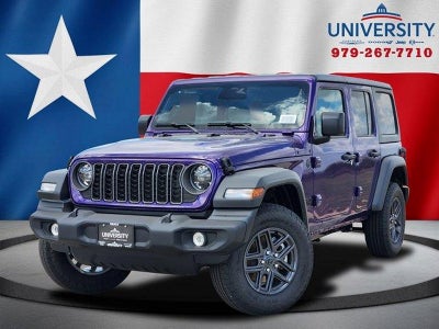 2026 Jeep Wrangler WRANGLER 4-DOOR SPORT S