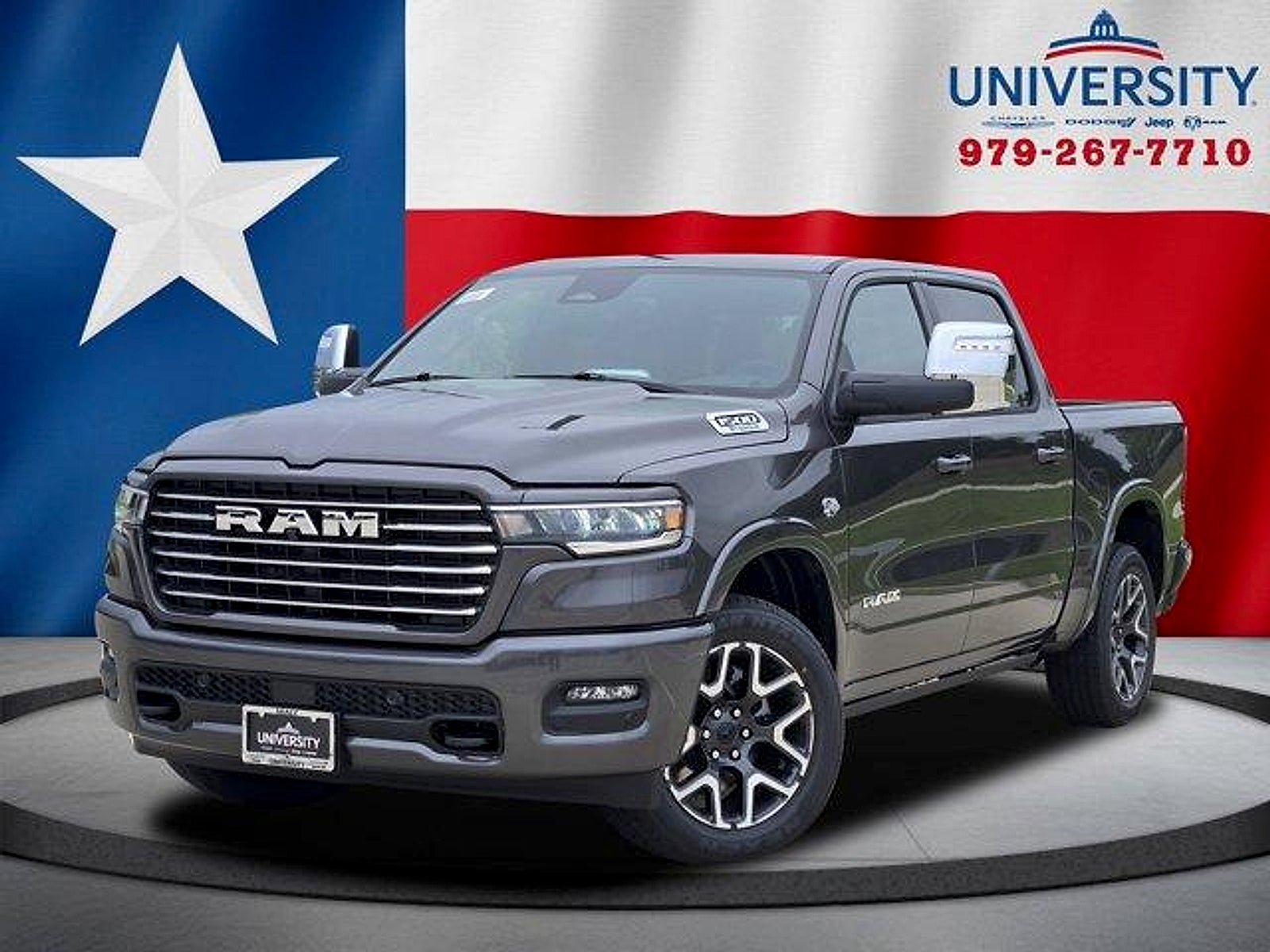 2026 RAM Ram 1500 RAM 1500 LARAMIE CREW CAB 4X4 5'7' BOX