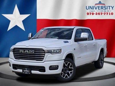 2026 RAM Ram 1500 RAM 1500 LARAMIE CREW CAB 4X4 5'7' BOX
