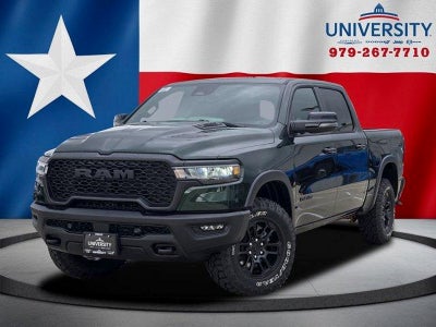 2026 RAM Ram 1500 RAM 1500 REBEL CREW CAB 4X4 5'7' BOX