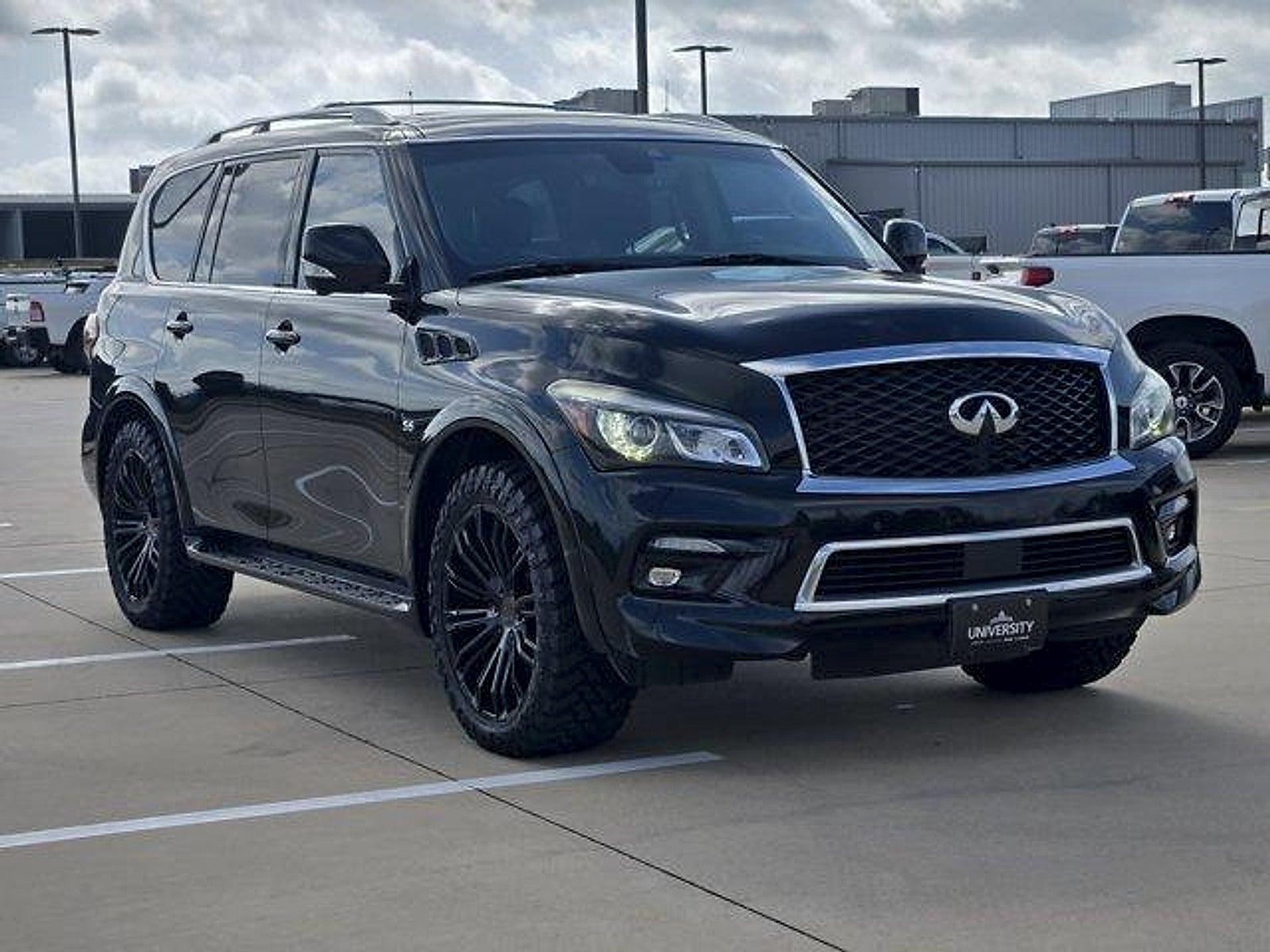 Used 2017 INFINITI QX80 Base with VIN JN8AZ2NFXH9647195 for sale in Sealy, TX