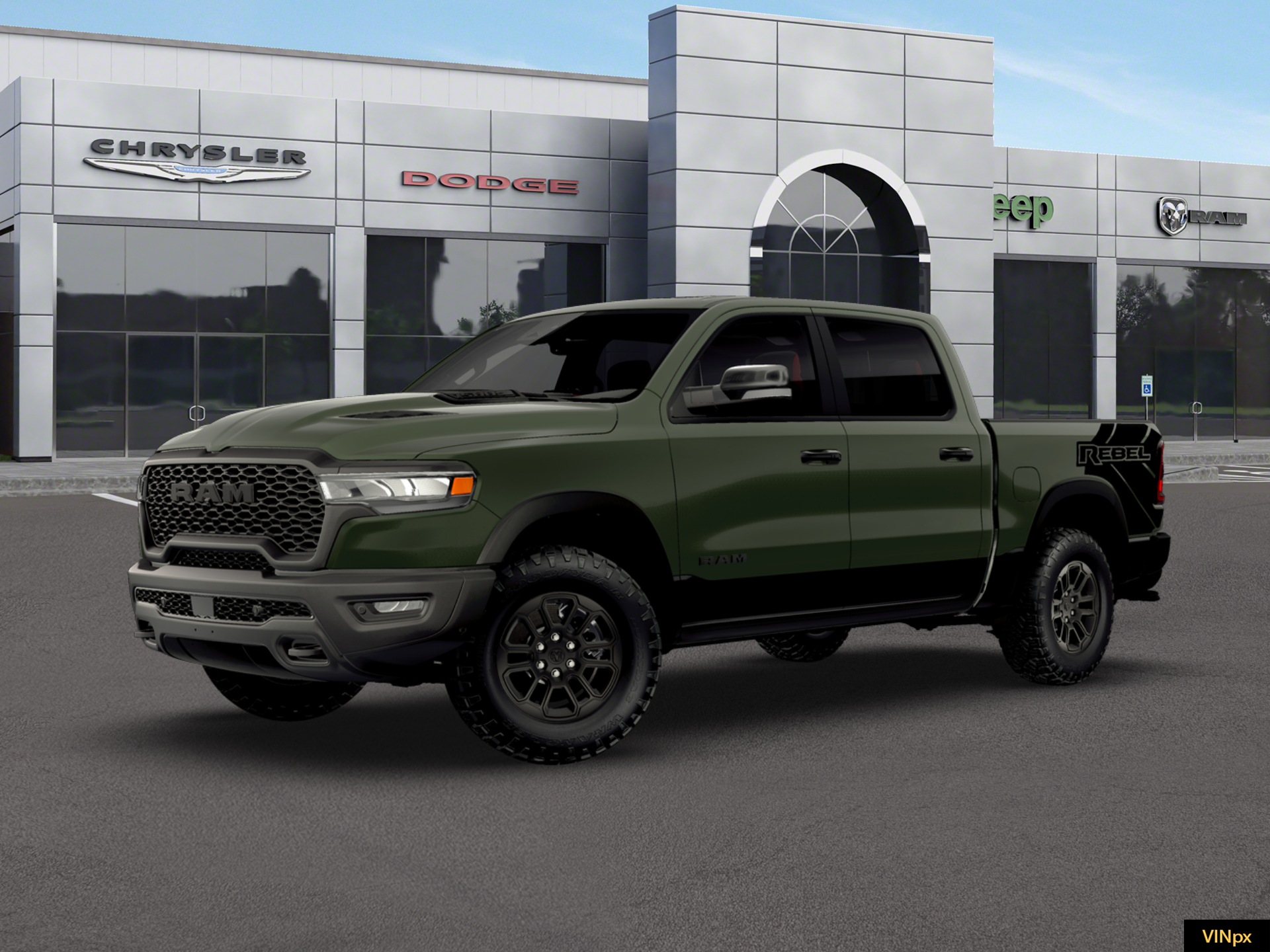 2026 RAM Ram 1500 RAM 1500 REBEL CREW CAB 4X4 5'7' BOX